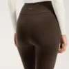 Ciepłe legginsy ciążowe o długości do kostek, szerokość nogawki 70 cm