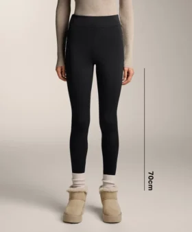 Ciepłe legginsy o wysokości 70 cm, sięgające do kostek