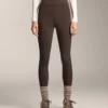 Ciepłe legginsy z wysokim stanem, sięgające do kostek, z kieszeniami, 70 cm Ciepłe legginsy z wysokim stanem, sięgające do kostek, z kieszeniami, 70 cm
