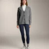 Ciepłe legginsy z wysokim stanem, sięgające do kostek, z kieszeniami, 70 cm Ciepłe legginsy z wysokim stanem, sięgające do kostek, z kieszeniami, 70 cm