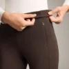 Ciepłe legginsy z wysokim stanem, sięgające do kostek, z kieszeniami, 70 cm Ciepłe legginsy z wysokim stanem, sięgające do kostek, z kieszeniami, 70 cm