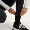 Ciepłe legginsy z wysokim stanem, sięgające do kostek, z kieszeniami, 70 cm Ciepłe legginsy z wysokim stanem, sięgające do kostek, z kieszeniami, 70 cm