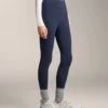 Ciepłe legginsy z wysokim stanem, sięgające do kostek, z kieszeniami, 70 cm Ciepłe legginsy z wysokim stanem, sięgające do kostek, z kieszeniami, 70 cm