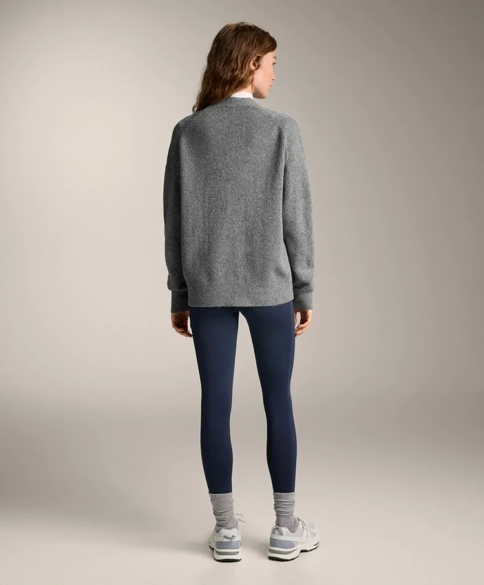 Ciepłe legginsy z wysokim stanem, sięgające do kostek, z kieszeniami, 70 cm Ciepłe legginsy z wysokim stanem, sięgające do kostek, z kieszeniami, 70 cm