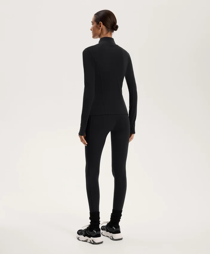 Ciepłe legginsy z wysokim stanem, sięgające do kostek, z kieszeniami, 70 cm Ciepłe legginsy z wysokim stanem, sięgające do kostek, z kieszeniami, 70 cm
