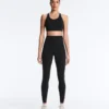 Compressive legginsy z wysokim stanem i długością do kostek Compressive legginsy z wysokim stanem i długością do kostek