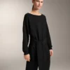 Długa bluza z modalu Soft Touch z wiązaniem Długa bluza z modalu Soft Touch z wiązaniem