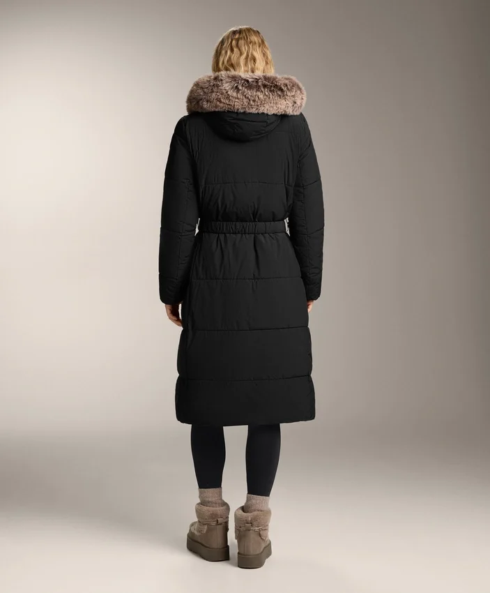 Długa, pikowana kurtka z materiału hydrofobowego Primaloft® Długa, pikowana kurtka z materiału hydrofobowego Primaloft®