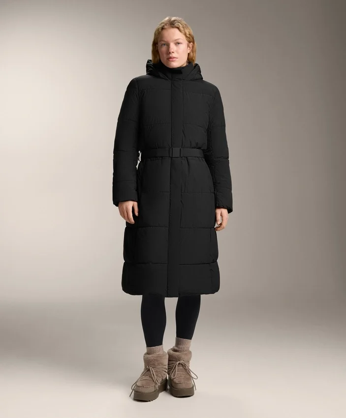 Długa, pikowana kurtka z materiału hydrofobowego Primaloft® Długa, pikowana kurtka z materiału hydrofobowego Primaloft®