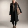 Długa, pikowana kurtka z materiału hydrofobowego Primaloft® Długa, pikowana kurtka z materiału hydrofobowego Primaloft®