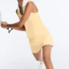 Dwuwarstwowe szorty z wysokim stanem Dwuwarstwowe szorty z wysokim stanem