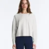 Dzianinowy sweter z okrągłym dekoltem Dzianinowy sweter z okrągłym dekoltem