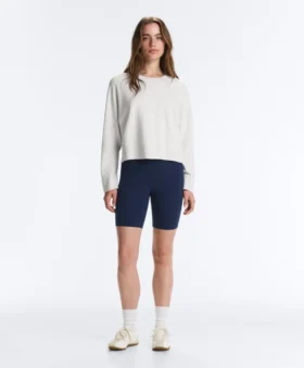 Dzianinowy sweter z okrągłym dekoltem