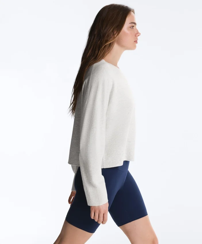 Dzianinowy sweter z okrągłym dekoltem Dzianinowy sweter z okrągłym dekoltem