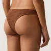 Figi bikini brazylijskie z marszczonym materiałem i wycięciem w kształcie litery U Figi bikini brazylijskie z marszczonym materiałem i wycięciem w kształcie litery U