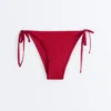 Figi bikini o średnim stopniu zakrycia z wiązaniem