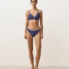 Figi Bikini o średnim stopniu zakrycia z wycięciem w kształcie litery U w kratkę