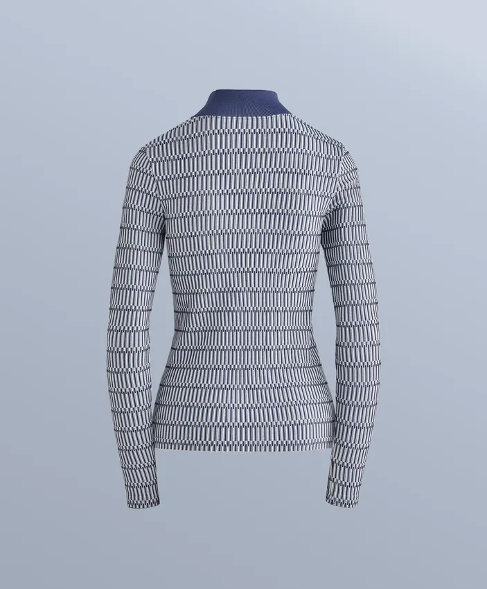 Geometryczna, bezszwowa koszulka termiczna T-shirt Geometryczna, bezszwowa koszulka termiczna T-shirt