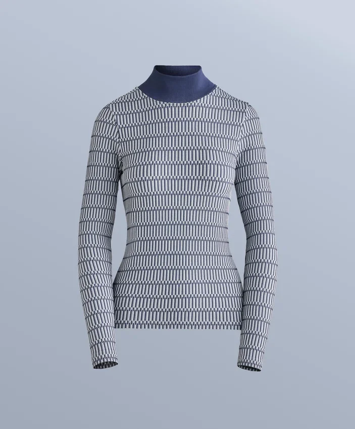 Geometryczna, bezszwowa koszulka termiczna T-shirt Geometryczna, bezszwowa koszulka termiczna T-shirt