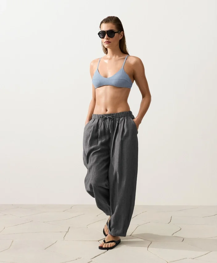 Góra bikini w paski Góra bikini w paski