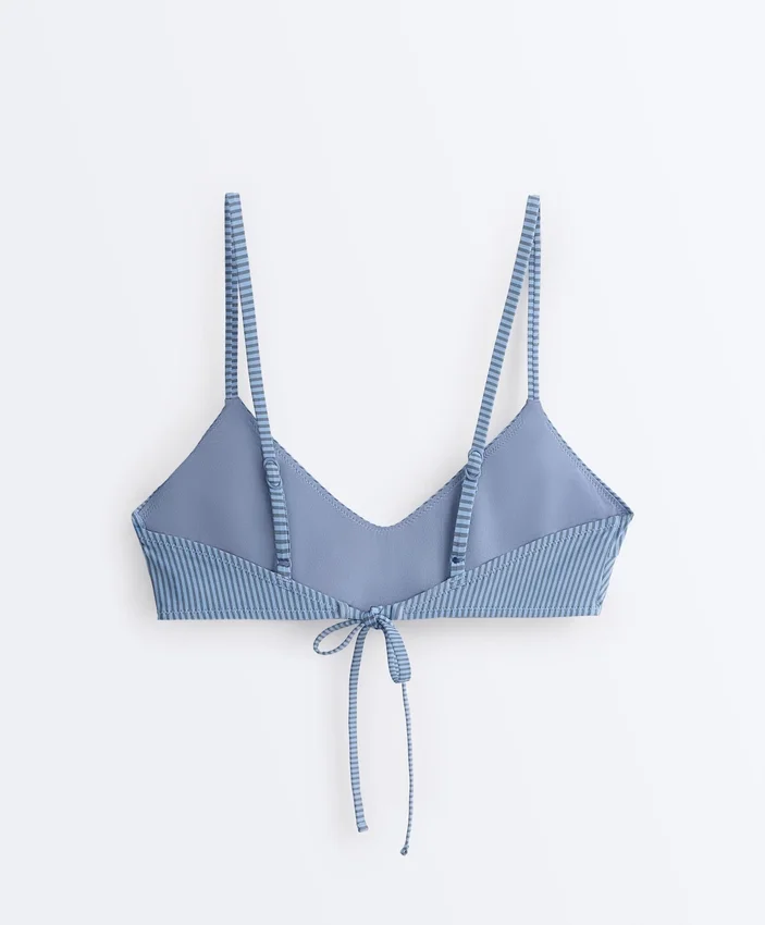 Góra bikini w paski Góra bikini w paski