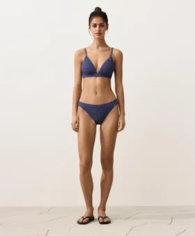Górka bikini w kratkę Górka bikini w kratkę