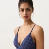 Górka bikini w kratkę Górka bikini w kratkę
