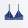 Górka bikini w kratkę Górka bikini w kratkę
