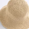 Kapelusz typu bucket z efektem rafii Kapelusz typu bucket z efektem rafii