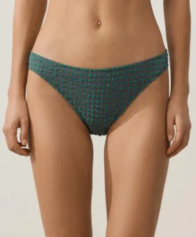 Klasyczne majtki bikini w kratkę