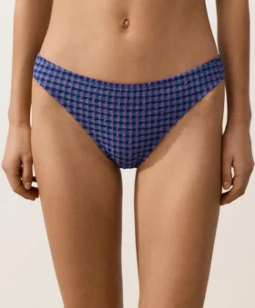 Klasyczne majtki bikini w kratkę