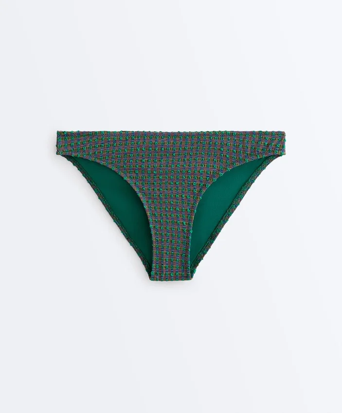 Klasyczne majtki bikini w kratkę Klasyczne majtki bikini w kratkę