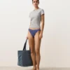 Klasyczne majtki bikini w kratkę Klasyczne majtki bikini w kratkę