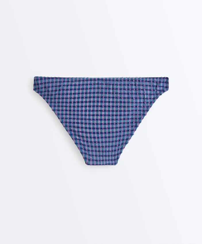 Klasyczne majtki bikini w kratkę Klasyczne majtki bikini w kratkę
