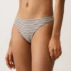 Klasyczne majtki bikini w paski Klasyczne majtki bikini w paski