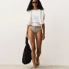 Klasyczne majtki bikini w paski Klasyczne majtki bikini w paski