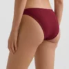 Klasyczne majtki bikini z żakardu w drobną kratkę