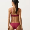 Klasyczne majtki bikini z geometrycznym żakardem