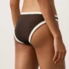 Klasyczne majtki bikini z kontrastową lamówką