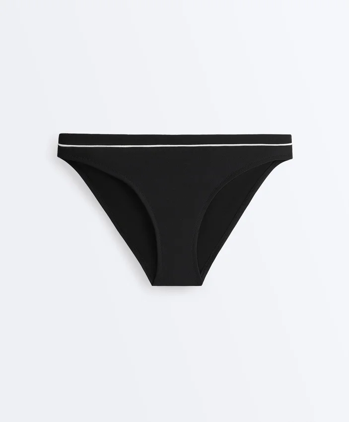 Klasyczne majtki bikini z lamówką Klasyczne majtki bikini z lamówką