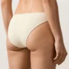 Klasyczne majtki bikini z marszczonego materiału Klasyczne majtki bikini z marszczonego materiału