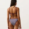 Top bikini z paskami i teksturą Top bikini z paskami i teksturą