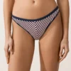 Klasyczne majtki bikini z teksturowanym paskiem Klasyczne majtki bikini z teksturowanym paskiem