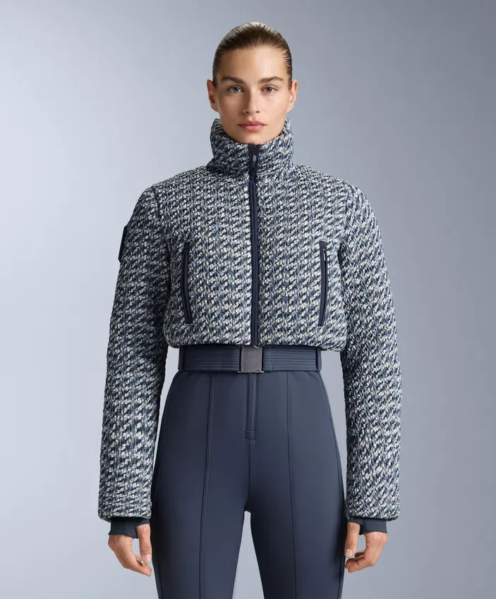Kombinezon narciarski Minardi Piume, wodoodporny, z wypełnieniem typu twist, 80% puchu i 20% pierza Kombinezon narciarski Minardi Piume, wodoodporny, z wypełnieniem typu twist, 80% puchu i 20% pierza