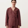 Koszula kimono w 100% z lnu