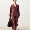 Koszula kimono w 100% z lnu