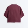 Koszula oversize z krótkim rękawem, 100% len Koszula oversize z krótkim rękawem, 100% len