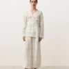 Koszula w stylu kimono z mieszanki lnu i lyocellu w kratę Koszula w stylu kimono z mieszanki lnu i lyocellu w kratę