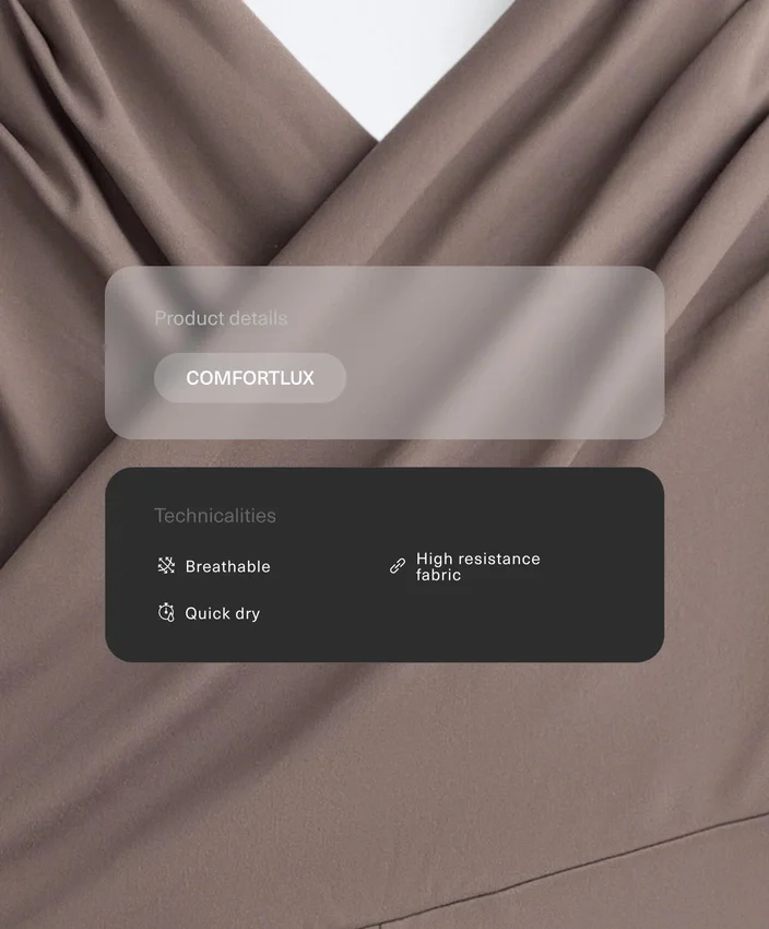 Krótki kombinezon Comfortlux z krzyżującymi się ramiączkami Krótki kombinezon Comfortlux z krzyżującymi się ramiączkami