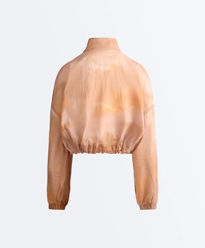 Kurtka dresowa z nadrukiem tie-dye Kurtka dresowa z nadrukiem tie-dye